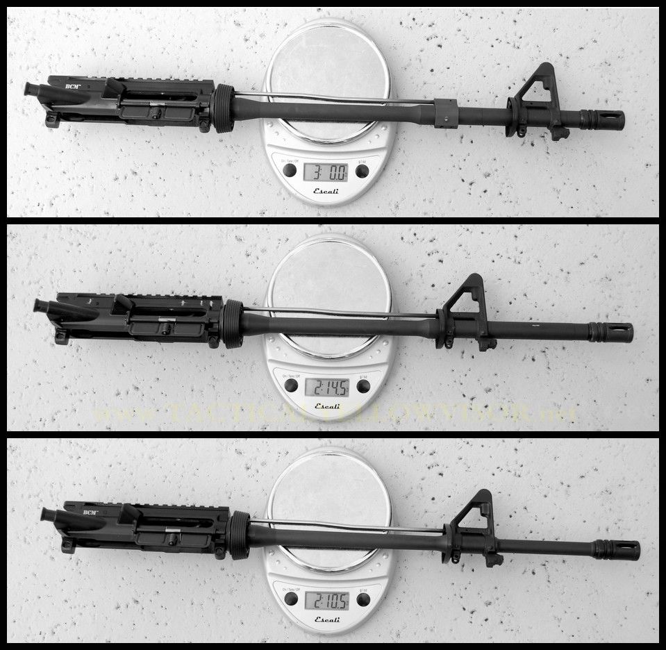 BCM 14.5 barrel profiles and dimensions?